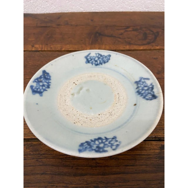 Ceramic Antique Qing Dynasty Blue and White Bowl For Sale - Image 7 of 11