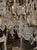 Gold French Bronze and Crystal Cathedral Chandelier For Sale - Image 8 of 12