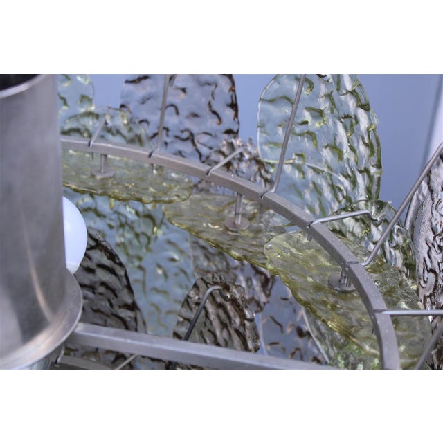 TORCELLO Murano Glass Chandelier by Gino Vistosi, 1960 For Sale - Image 7 of 18