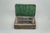 Antique Continental Silver Plate Green Jade Keepsake Trinket Snuff Box 4" For Sale - Image 9 of 15
