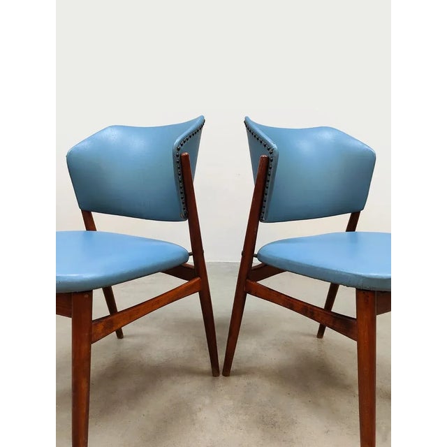 Vintage Dining Chairs, 1960, Set of 6 For Sale - Image 4 of 9