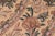 Shabby Chic Shabby Chic 1990's Medallion Tulip Pak-Persian Gold/Pink Wool Round Rug- 8'2'' X 8'3'' For Sale - Image 3 of 9