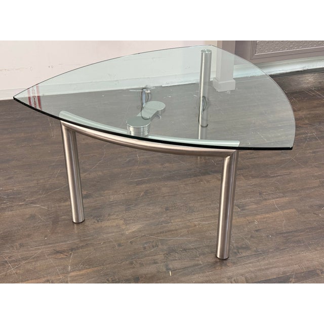 Italian Arnaldo Gamba E Leila Guerra for Reflex Policleto Goccia Teardrop Table For Sale - Image 3 of 12