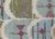 Mid-Century Modern "Semilune" Modern Scandinavian Geometric Slate Gray Runner by Doris Leslie Blau For Sale - Image 3 of 8