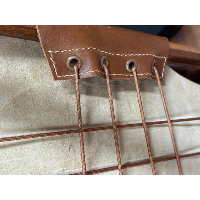 Nice Clean Pair of 1970’s Attributed to Arne Norell Sirocco Chairs in Brown Leather & Rosewood For Sale In Palm Springs - Image 6 of 18