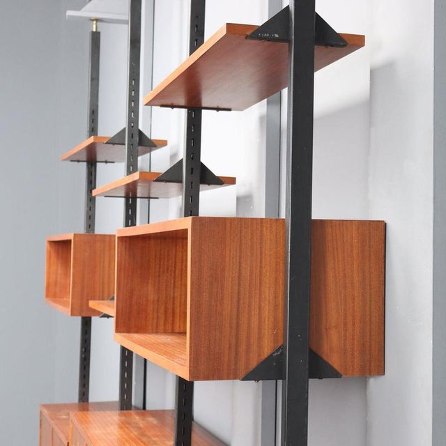 Vintage Bookcase in Mahogany, 1960s For Sale - Image 13 of 15