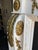 Monumental Hand-Carved Louis XVI Style White & Gilt Architectural Fireplace Mantel, Solid Wood, 83”w For Sale - Image 4 of 16
