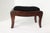 English 19th Century English Carved Needlepoint Footstool For Sale - Image 3 of 5