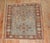 Textile Antique Zabihi Collection Persian Heriz Small Square Rug - 3'6" x 3'11" For Sale - Image 7 of 10