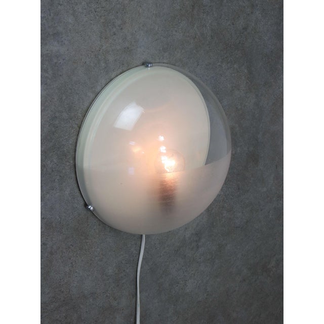 Metal Mid-Century Modern Demi Sconce by Gio Ponti for Guzzini, 1970s For Sale - Image 7 of 12
