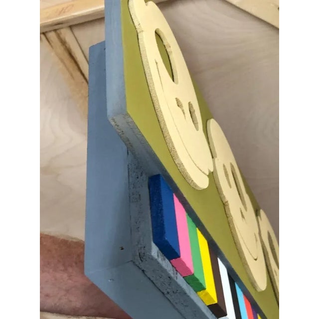 William Finlayson Jr., Original Painting on Panel Assemblage Titled: "Beer 30”" 2020 For Sale In West Palm - Image 6 of 10