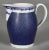 Blue Pearlware Jug With Sponged Cobalt Blue Ground, Blue and White Circa 1790–1810 For Sale - Image 8 of 8