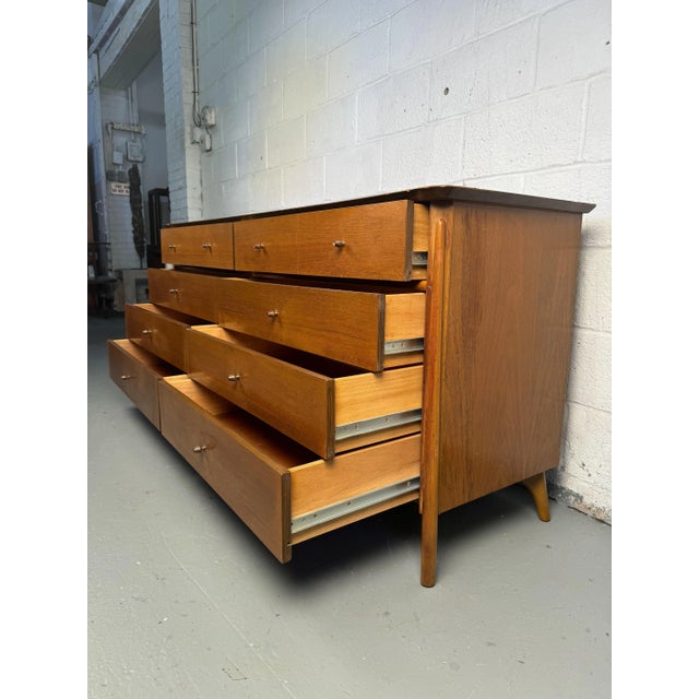 Mid 20th Century Vintage Sculpted Dresser by Stiehl Furniture New York For Sale - Image 9 of 12