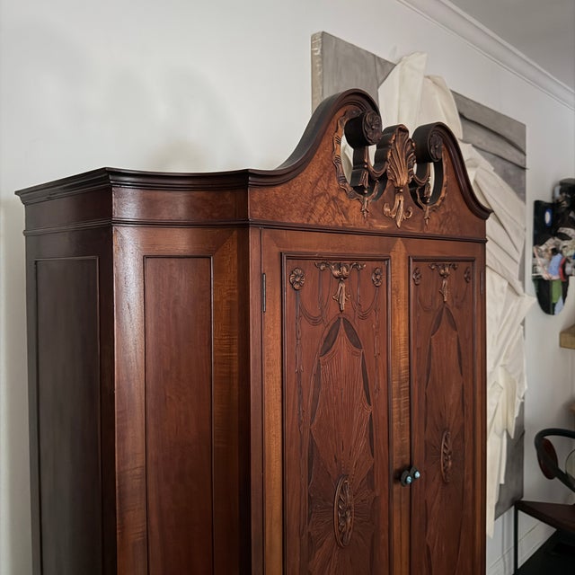 Brown Early 20th Century American Peck Hills Mahogany Cabinet For Sale - Image 8 of 18