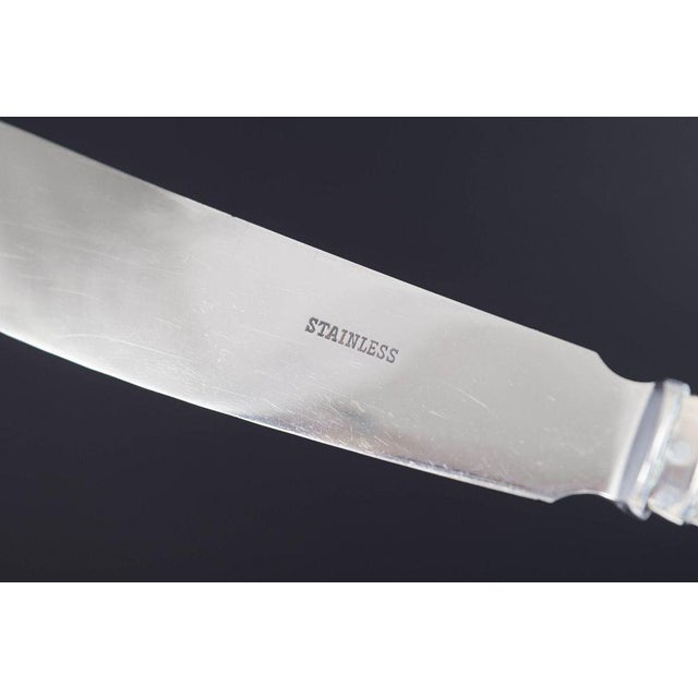 Cake Knife in Silver and Stainless Steel in Viking Pattern by Georg Jensen, 1930 For Sale - Image 6 of 7