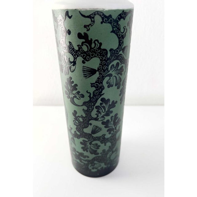 Material blank Kaiser porcelain, intensive gold leaf coating Dimensions Height: 28 cm, diameter: 10 cm Origin Italy Dating...