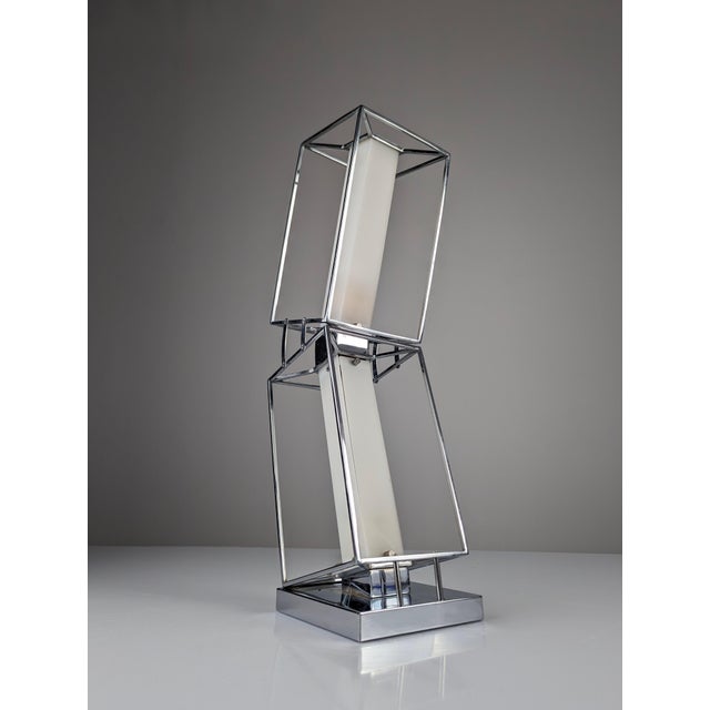 20th Century Designer Architectural Table Lamp For Sale - Image 11 of 13