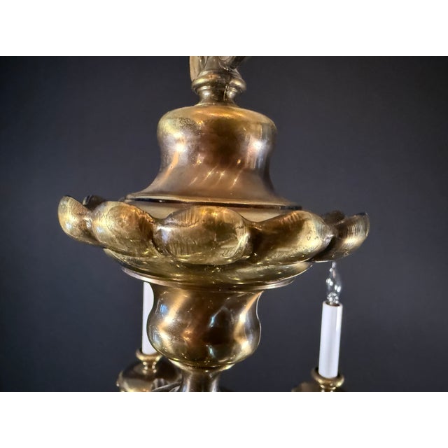 Metal Vintage Gaetano Sciolari 8-Light McM. Made in Italy For Sale - Image 7 of 18