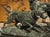 Metal 19th Century French Bronze Sculpture, a Pointer and Spaniel Hunting a Pheasant For Sale - Image 7 of 18