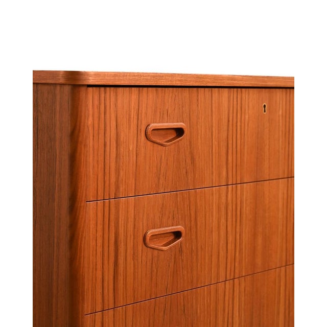 Vintage Scandinavian Teak Dresser, 1960s For Sale - Image 6 of 9