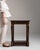 French 19th Century France Deep Ebony Black Ebonized Pedestal Side Table For Sale - Image 3 of 11