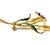 Vintage Italian 18k Gold Ruby & Enamel Floral Brooch – Retro Unisex Lapel Pin For Sale In New York - Image 6 of 12
