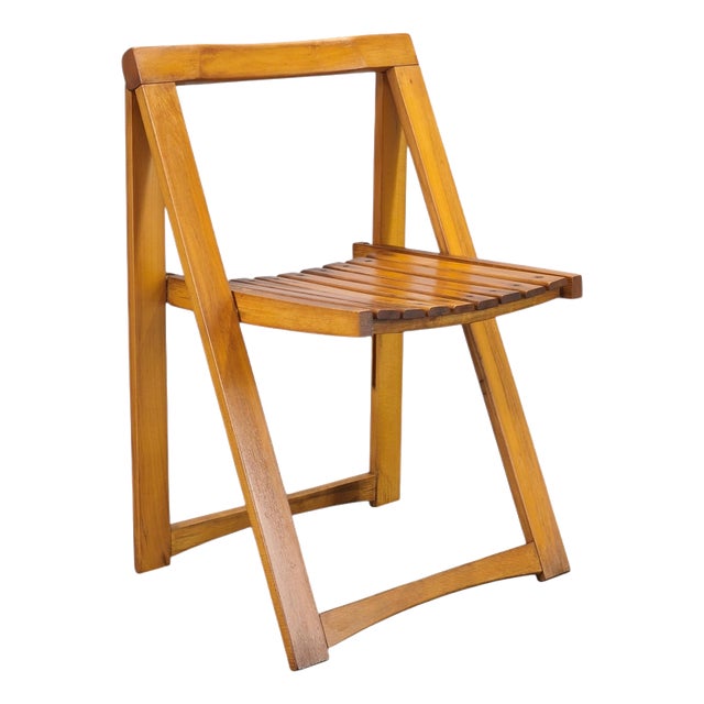 Trieste Folding Chair by Aldo Jacober for Alberto Bazzani, 1960s For Sale