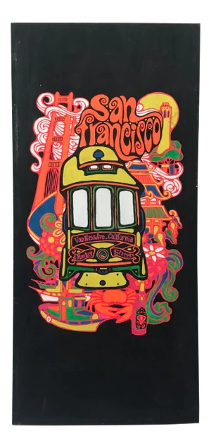 San Francisco Blacklight Painting of Imagery
