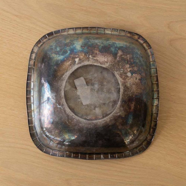 1930s French Alpaca Wavy Bowl For Sale - Image 10 of 11