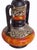 West German Fat Lava Pottery Table Lamp Base by Walter Gerhards, 1970s, in Very Good conditions. Designed 1970 to 1979 I...