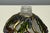 2006 Fitz and Floyd Guild Jeweled Peacock Perfume Bottle Frosted Glass For Sale - Image 10 of 12