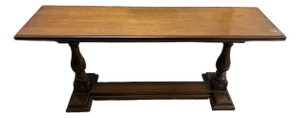 Mid 20th Century Henredon Fliptop Console Dining Table