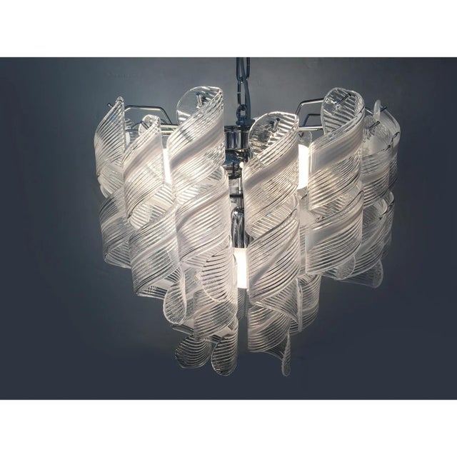 Murano Glass Sputnik Chandelier by Simoeng For Sale - Image 7 of 10