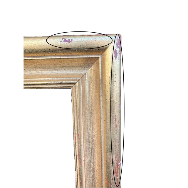 Early 20th Century Gilded Framed Lithograph Print of the Famous American Folk Art Painting "Rosa Heywood" For Sale - Image 14 of 15