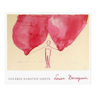 Louise Bourgeois Official Exhibition Poster For Sale