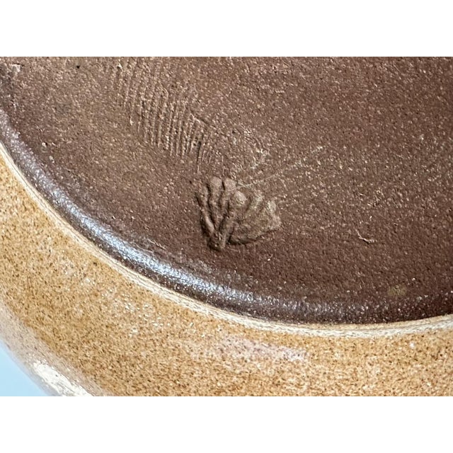 Modernist Studio Ceramic Art Jug Vase from Helma Klett, Germany, 1950s For Sale - Image 12 of 13