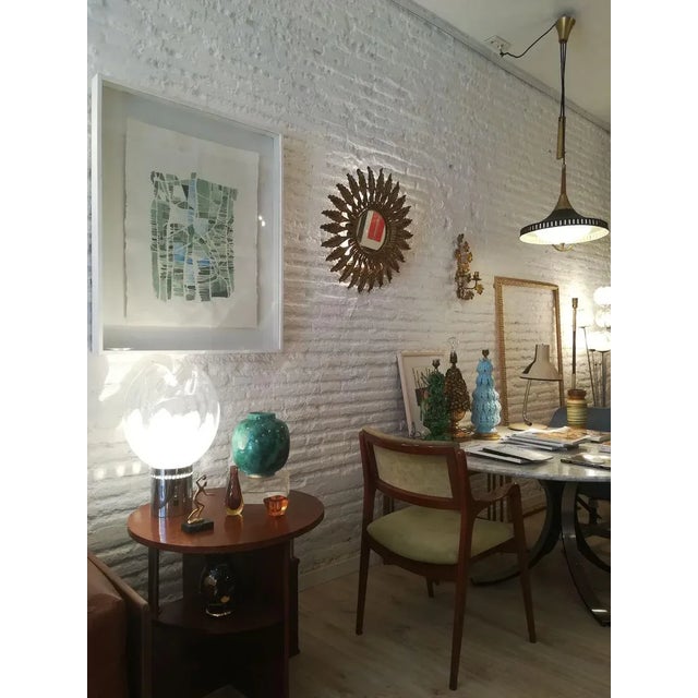 Golden Sun Mirror, 1950s For Sale - Image 11 of 13