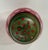 Glass Fenton Cranberry Red Opalescent Coin Dot Sugar Shaker Muffineer With Lid For Sale - Image 7 of 9