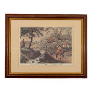 Samuel Howitt Dd – J Godby & H Merke Antique Print, Hunting Scene: Fox Hunting No 3 For Sale
