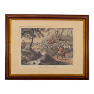 Samuel Howitt Dd – J Godby & H Merke Antique Print, Hunting Scene: Fox Hunting No 3