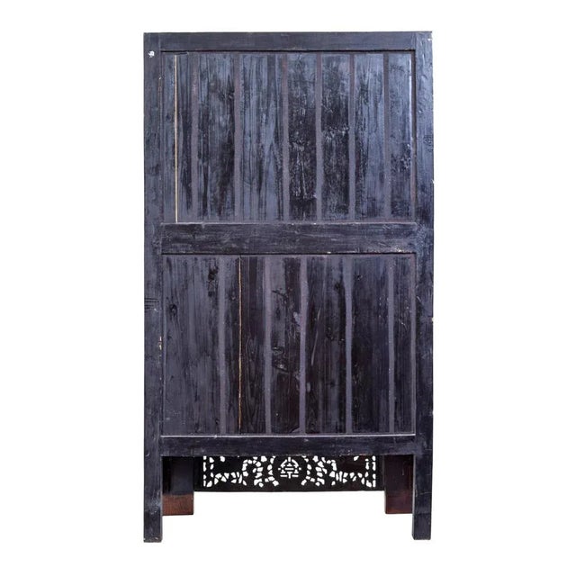 Mid-20th Century Carved Hardwood Cabinet For Sale - Image 3 of 9