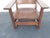 Early 1900s Art and Craft Tiger Oak Rocking Chair 6409 For Sale - Image 10 of 15