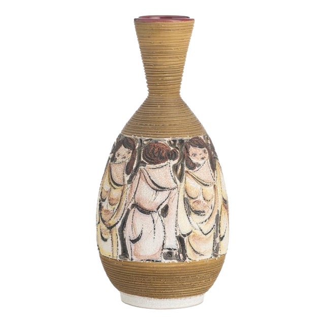 Modernist Italian Pitcher in Earthenware For Sale