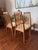 1970s Benny Linden Solid Teak Dining Chairs With New Upholstery - Set of Four For Sale - Image 9 of 12