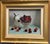 Mid 20th Century Jacques Blanchard Original Oil Painting Still Life Cherries Signed Gold Framed For Sale - Image 4 of 10