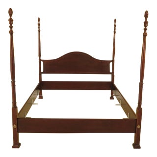 Kittinger Richmond Hill Queen Size Mahogany Poster Bed For Sale