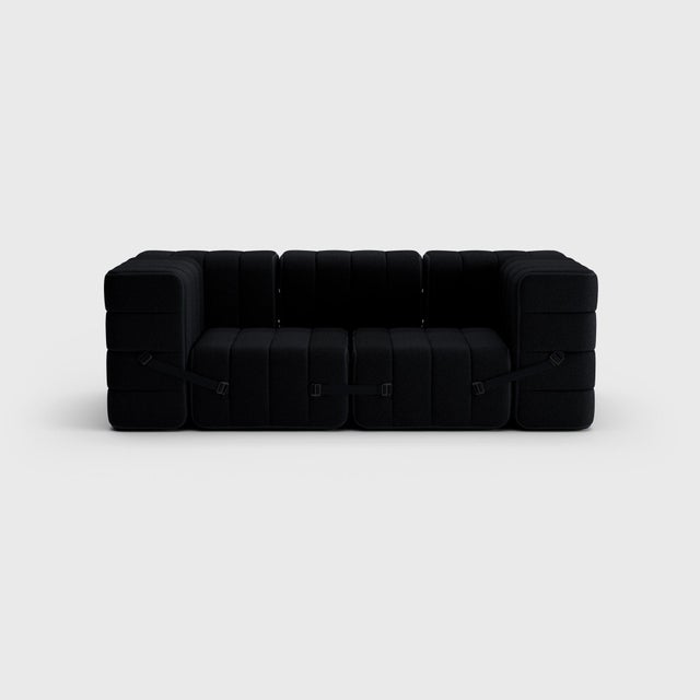 Not Yet Made - Made To Order Flexible Two-Seater Sofa with Armrests by Ambivalenz, Set of 7 For Sale - Image 5 of 5