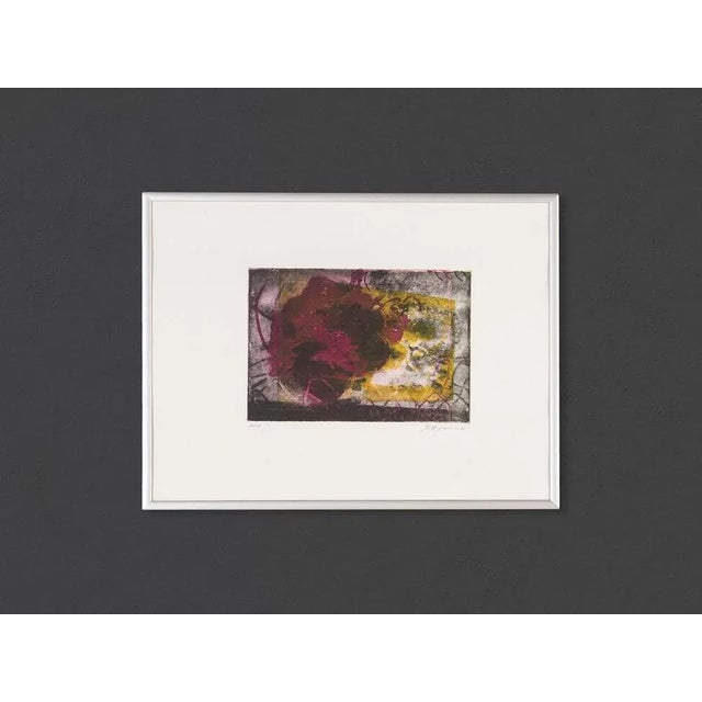 Modern Homage to John, Etchings, Set of 3, Framed For Sale - Image 3 of 14