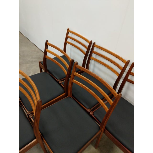 1960s Set of 6 Vintage Mid Century Modern Dining Chairs by G Plan For Sale - Image 5 of 10