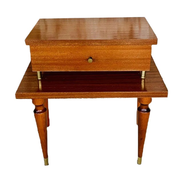 Mid-Century Scandinavian Style Nightstand, 1960s For Sale